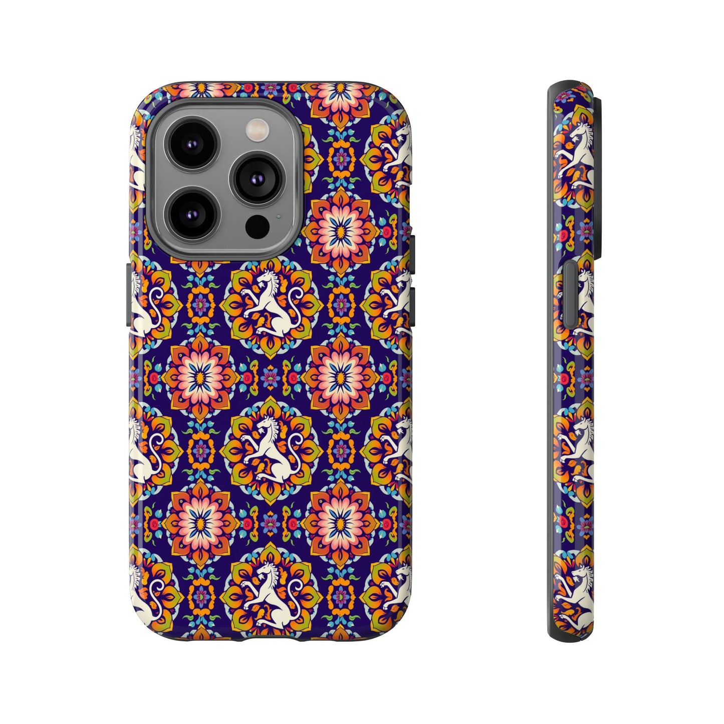 Tough Cases, Virgo, Zodiac v3, Flower Pattern