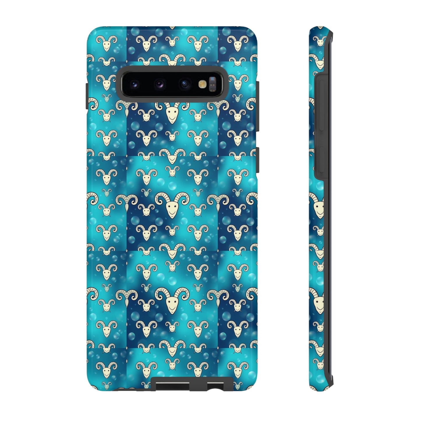 Tough Cases, Aries, Zodiac v1, Bubble Pattern