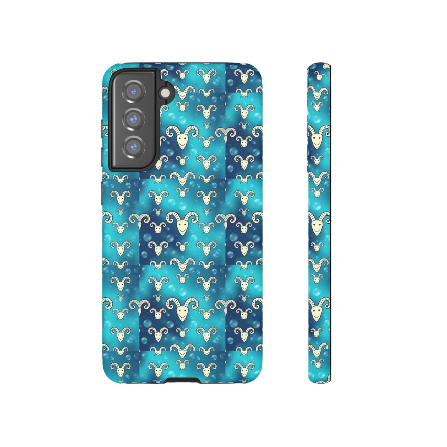 Tough Cases, Aries, Zodiac v1, Bubble Pattern