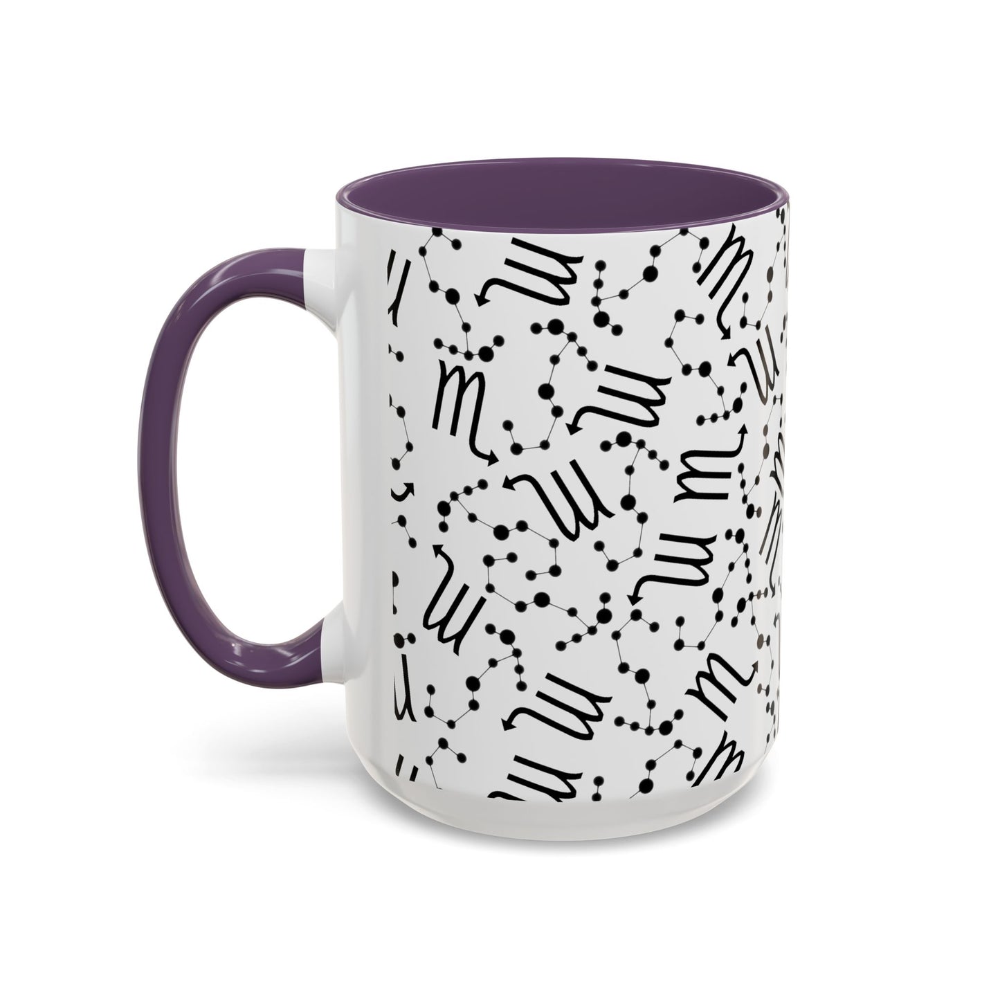 Accent Coffee Mug with the Scorpio sign (11, 15oz)