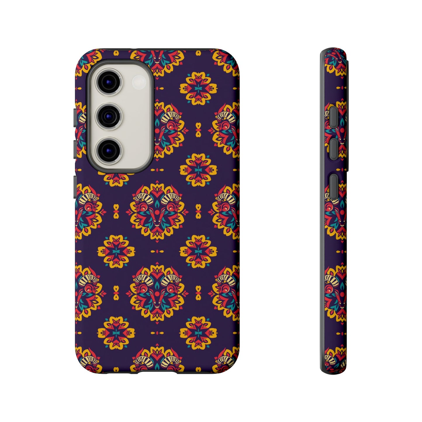 Tough Cases, Taurus, Zodiac, Flower Pattern