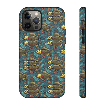 Tough Cases, Pisces, Zodiac v1, Metal Pattern