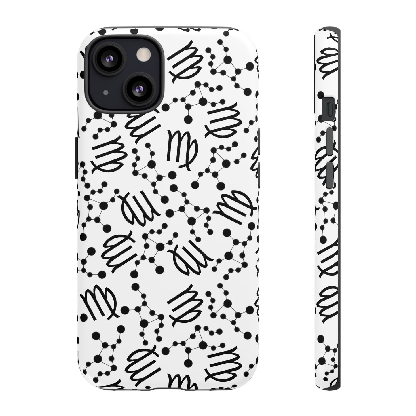 Tough Cases with the Virgo Zodiac sign for iPhone, Samsung Galaxy, and Google Pixel devices