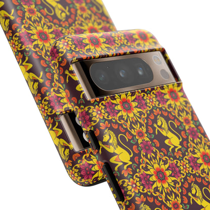Tough Cases, Virgo, Zodiac v1, Flower Pattern