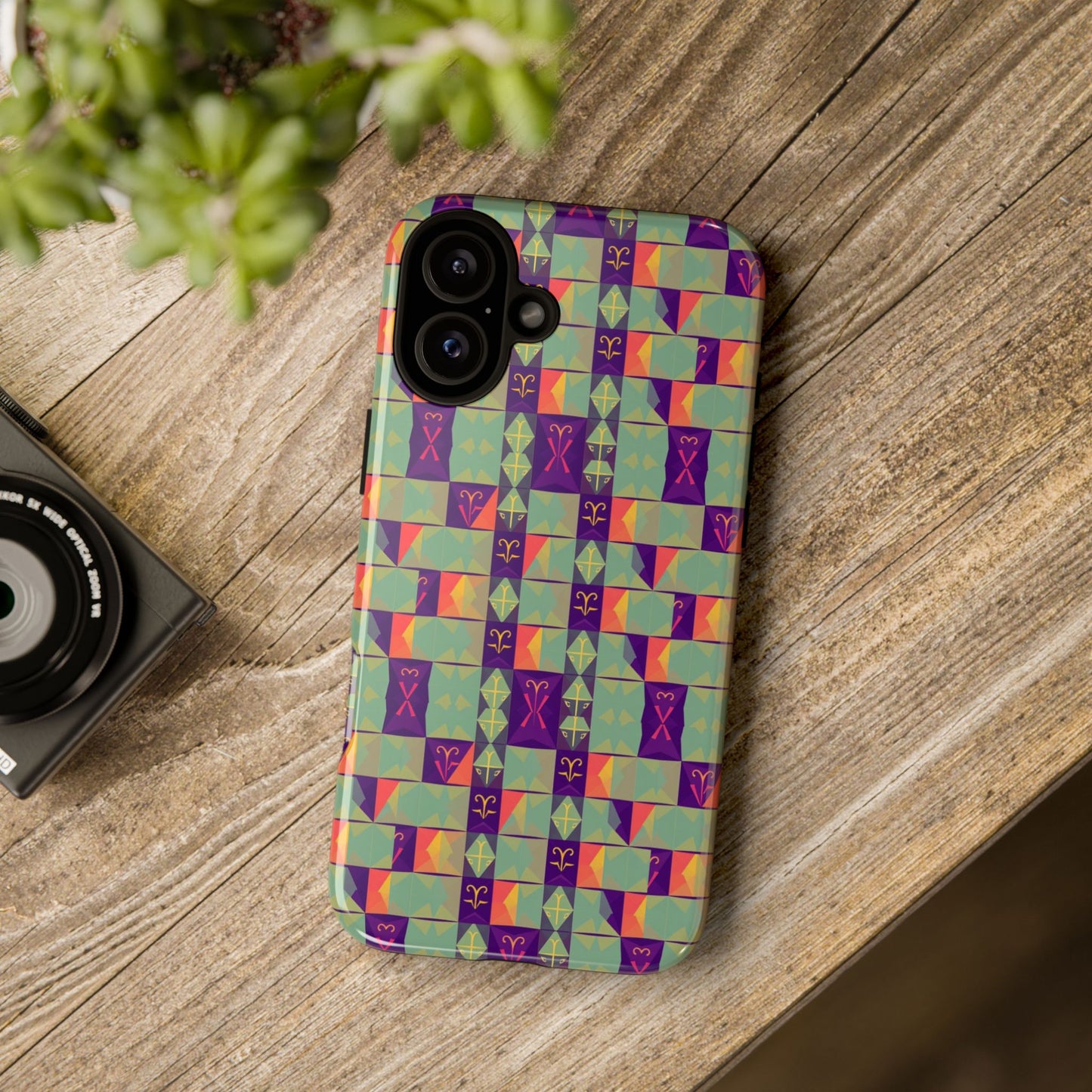 Tough Cases, Aquarius, Zodiac v2, Shape Pattern
