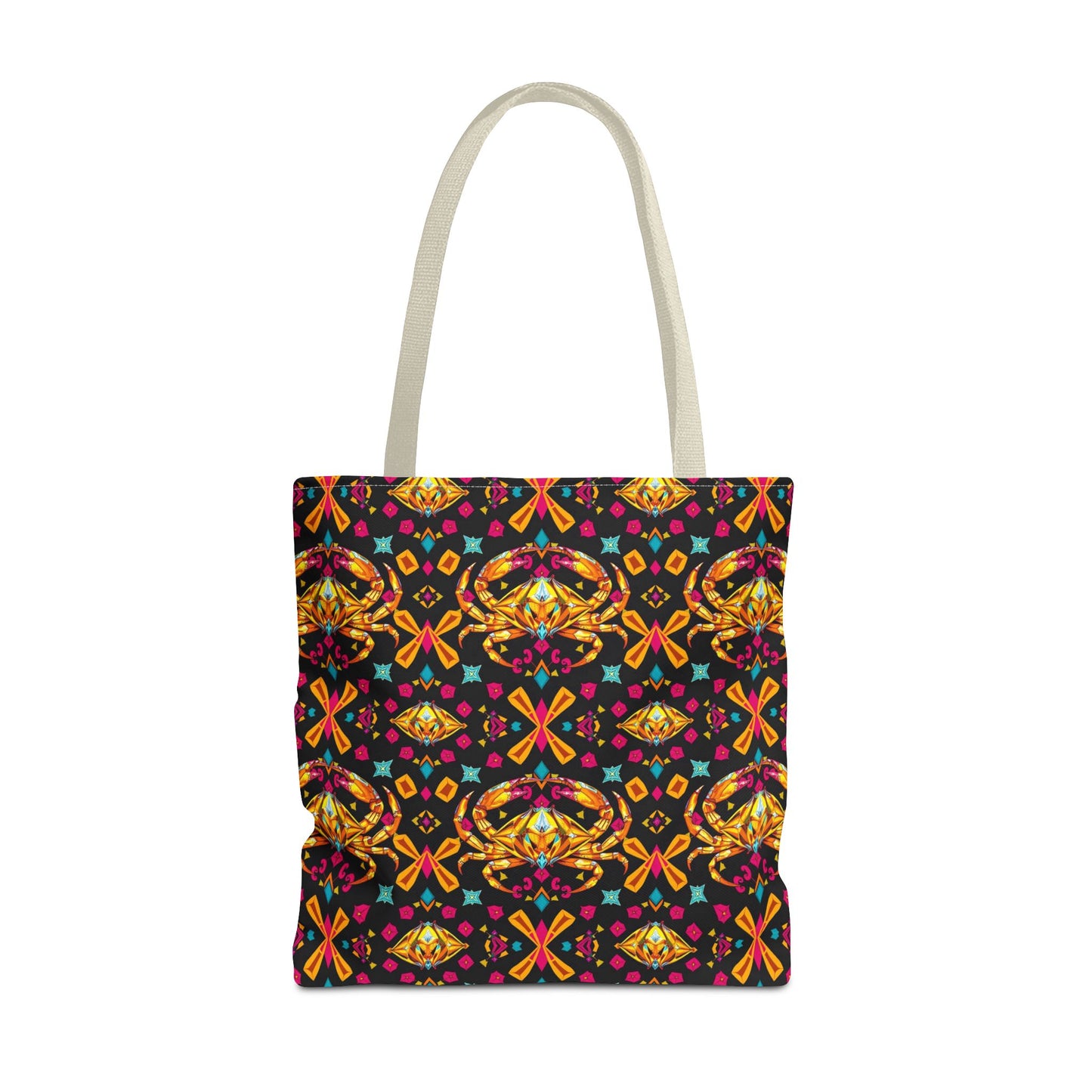 Tote Bag (AOP), Cancer, Zodiac v1, Jewel Pattern