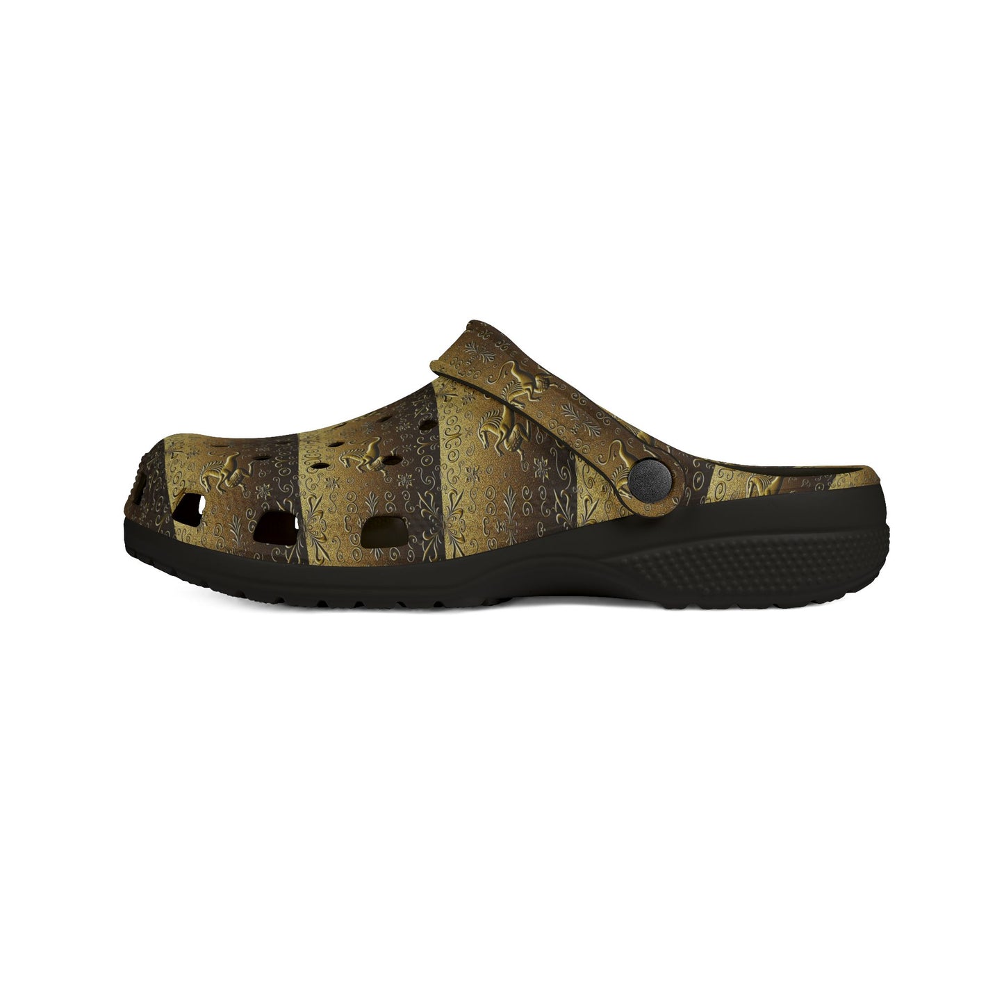 EVA Foam Rubber Shoes, (AOP), Aquarius, Zodiac v3, Pattern
