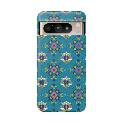 Tough Cases, Libra, Zodiac v2, Flower Pattern