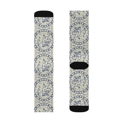 Sublimation Socks, Sagittarius, Zodiac v1, Pattern