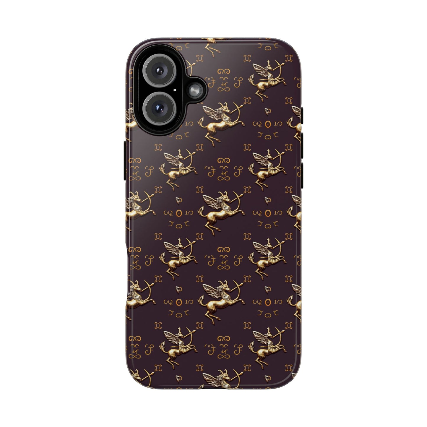 Tough Cases, Sagittarius, Zodiac v3, Metal Pattern