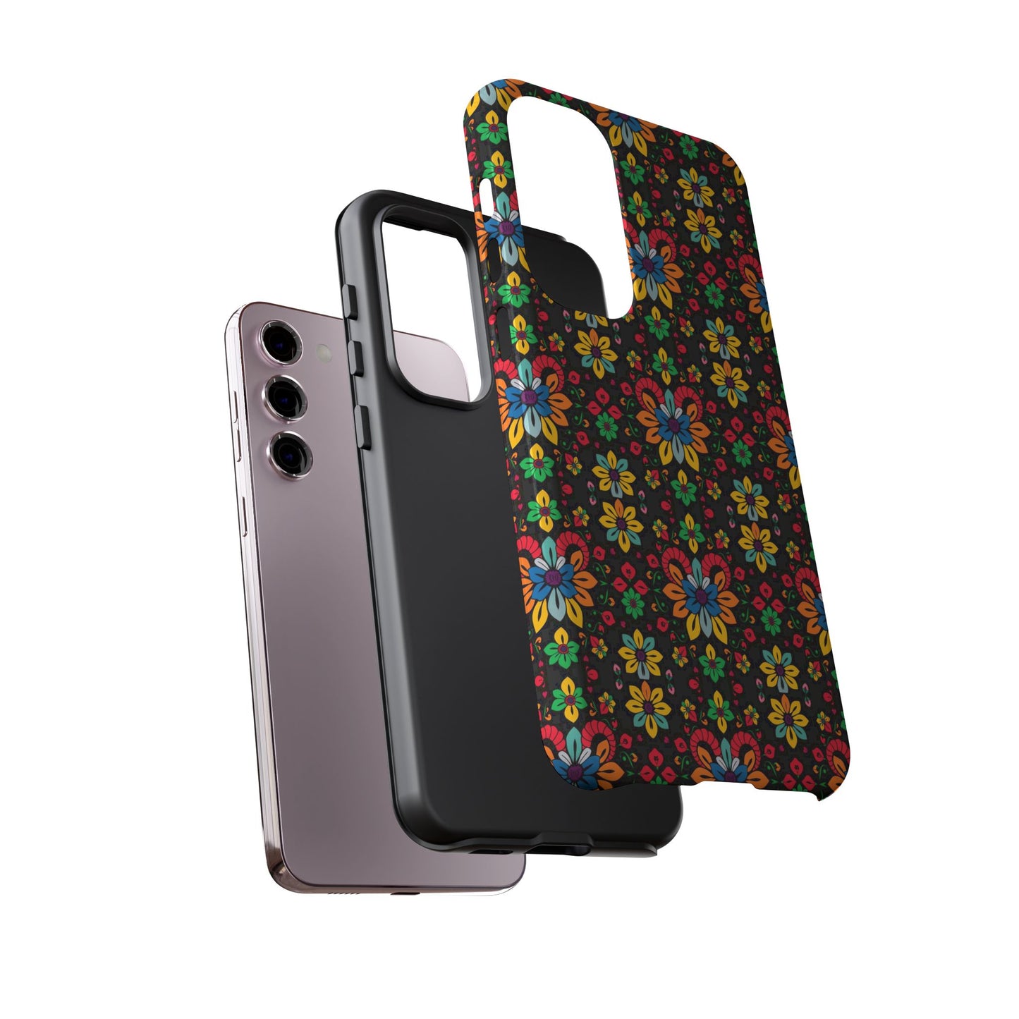 Tough Cases, Aries, Zodiac v2, Flower Pattern