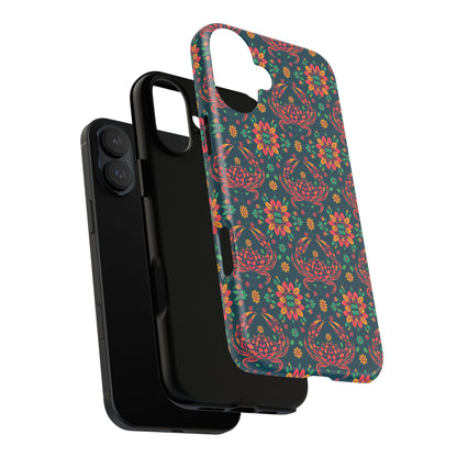 Tough Cases, Cancer, Zodiac v4, Flower Pattern
