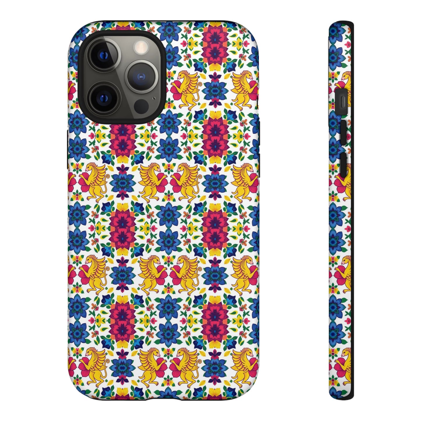 Tough Cases, Gemini, Zodiac, Flower Pattern