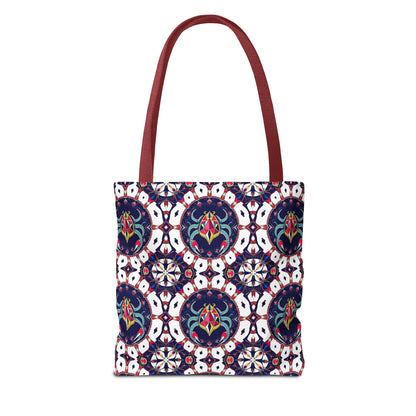 Tote Bag (AOP), Scorpio, Zodiac v1, Jewel Pattern