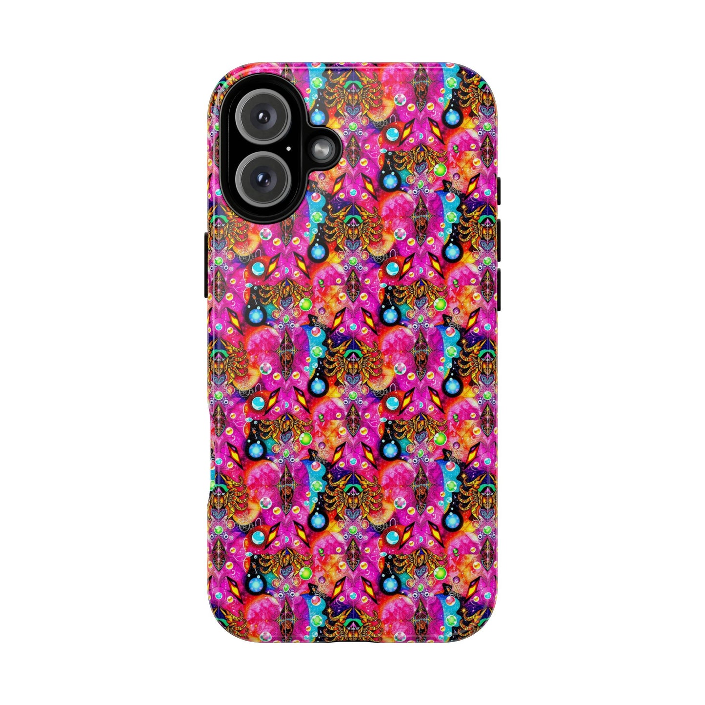 Tough Cases, Scorpio, Zodiac v1, Bubble Pattern