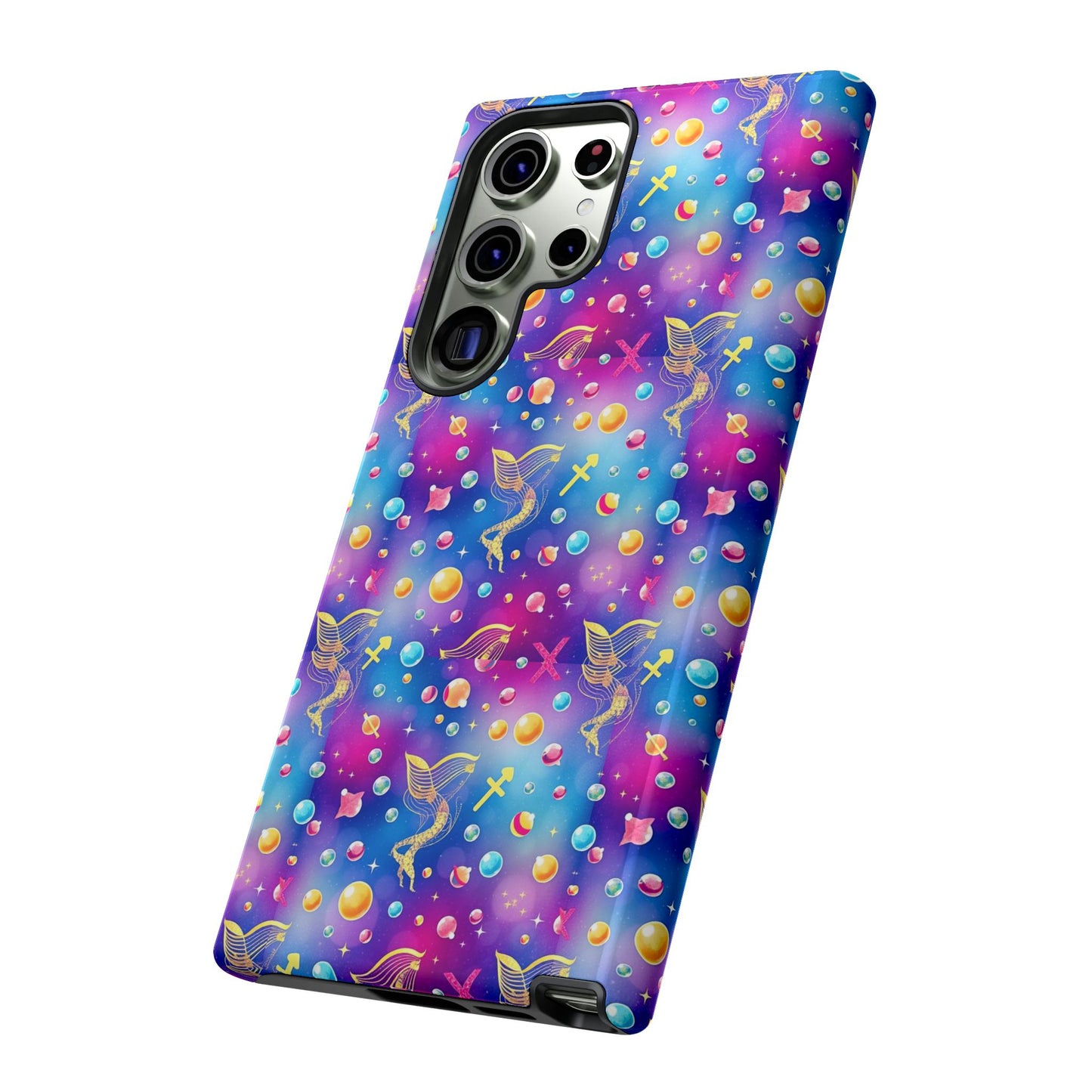 Tough Cases, Sagittarius, Zodiac v3, Bubble Pattern