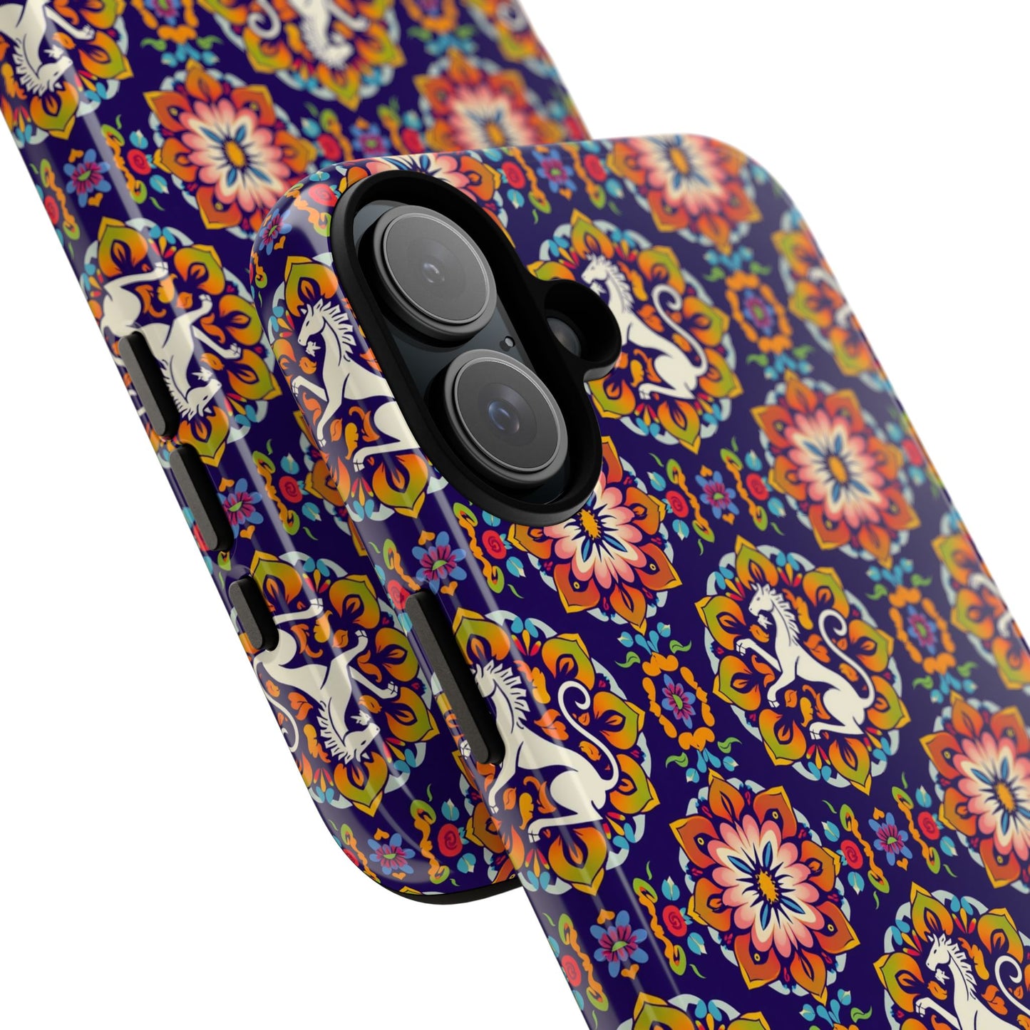 Tough Cases, Virgo, Zodiac v3, Flower Pattern