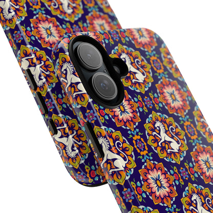 Tough Cases, Virgo, Zodiac v3, Flower Pattern