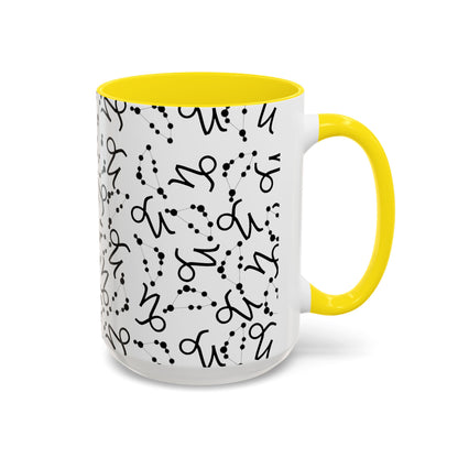 Accent Coffee Mug with the Capricorn sign (11, 15oz)