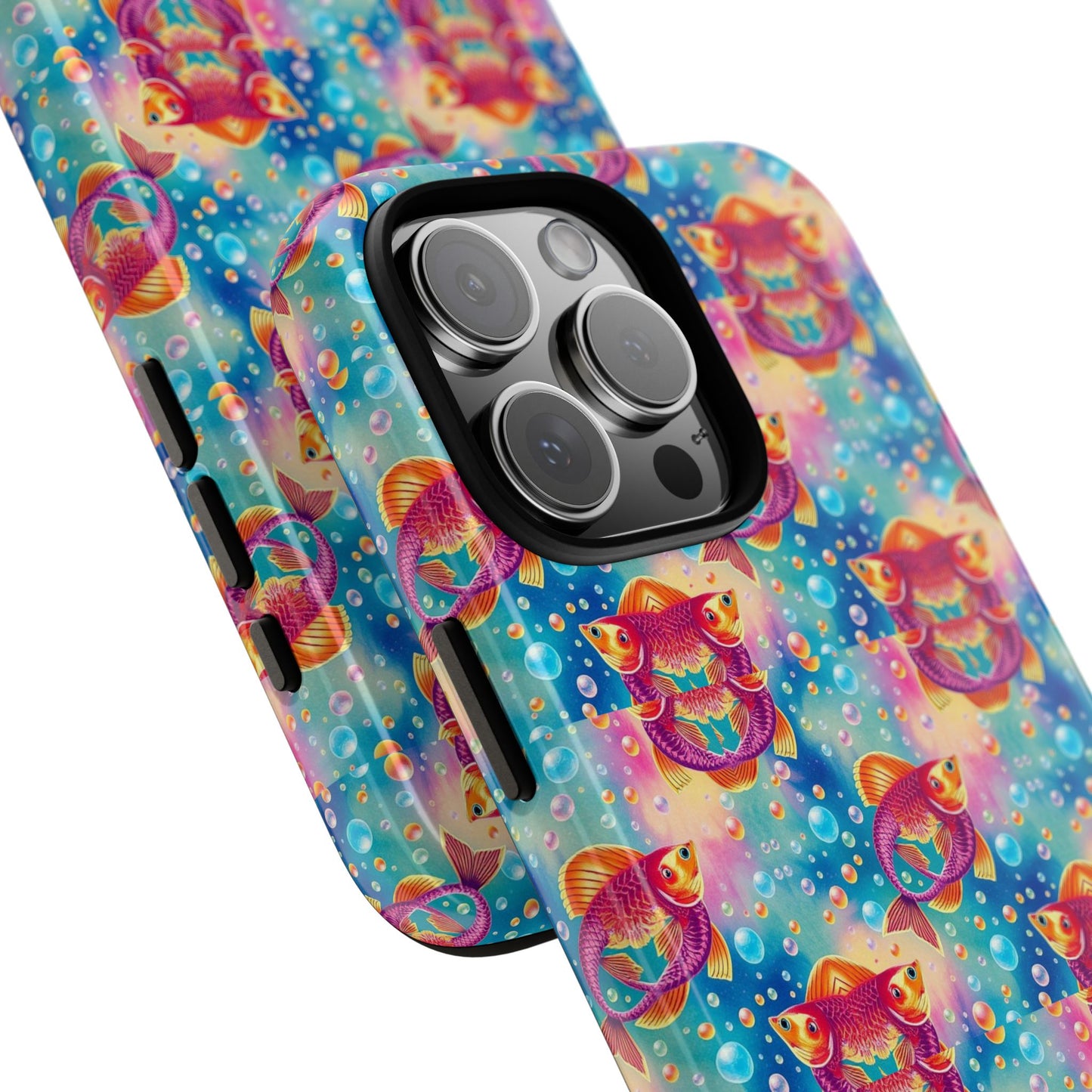 Tough Cases, Pisces, Zodiac v1, Bubble Pattern