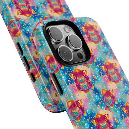 Tough Cases, Pisces, Zodiac v1, Bubble Pattern