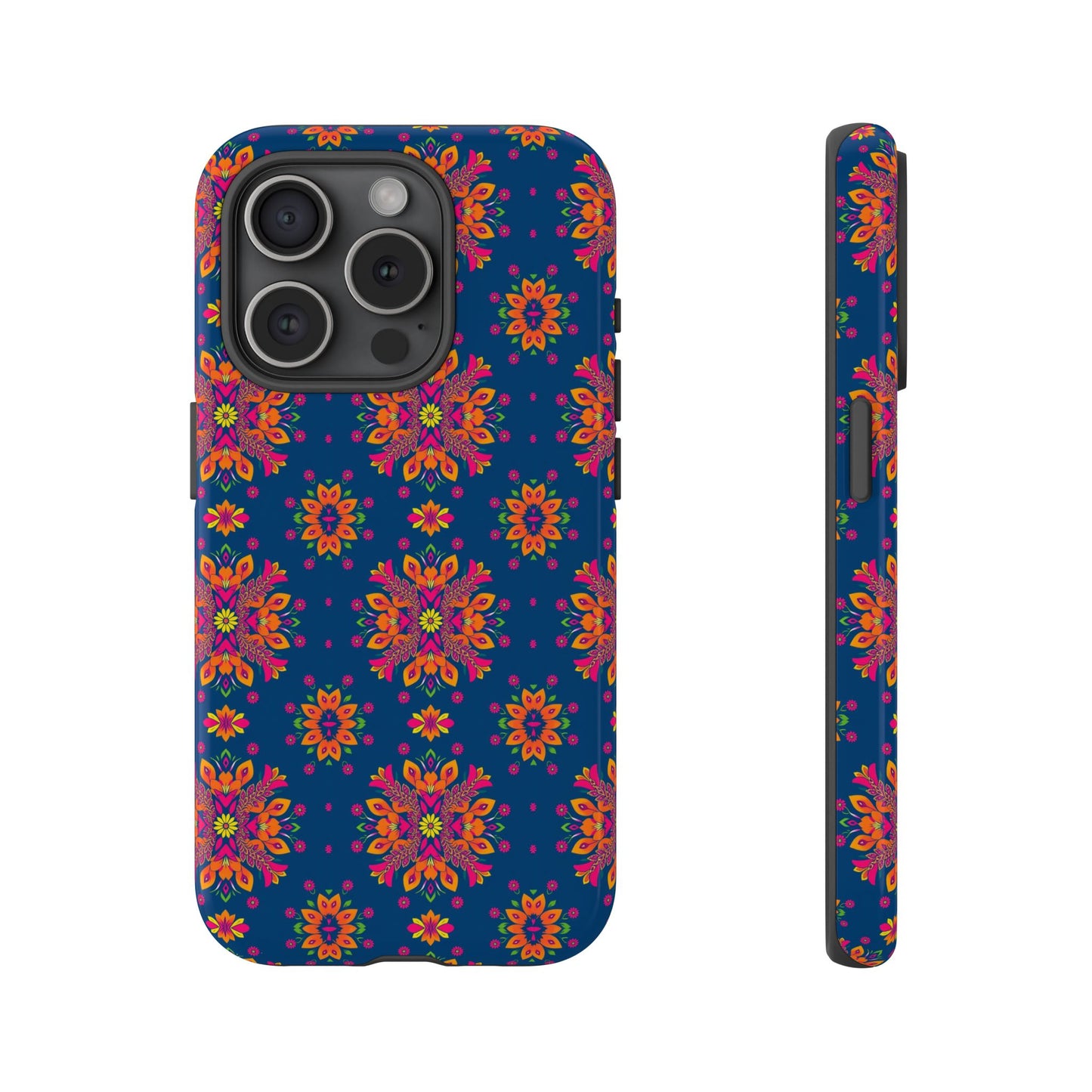 Tough Cases, Gemini, Zodiac v2, Flower Pattern