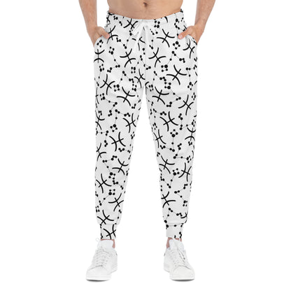 Athletic Joggers Pisces Zodiac sign (AOP)
