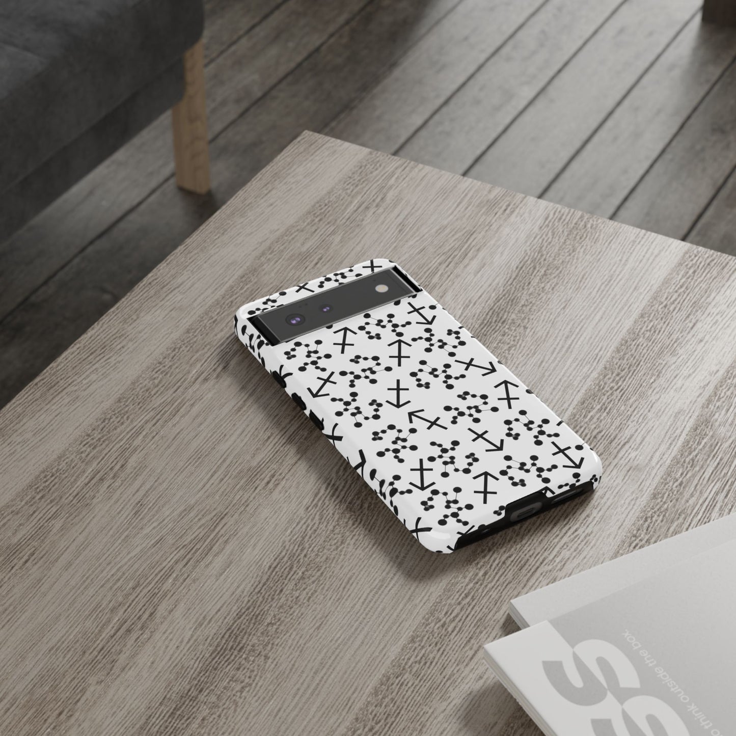 Tough Cases with the Sagittarius Zodiac sign for iPhone, Samsung Galaxy, and Google Pixel devices