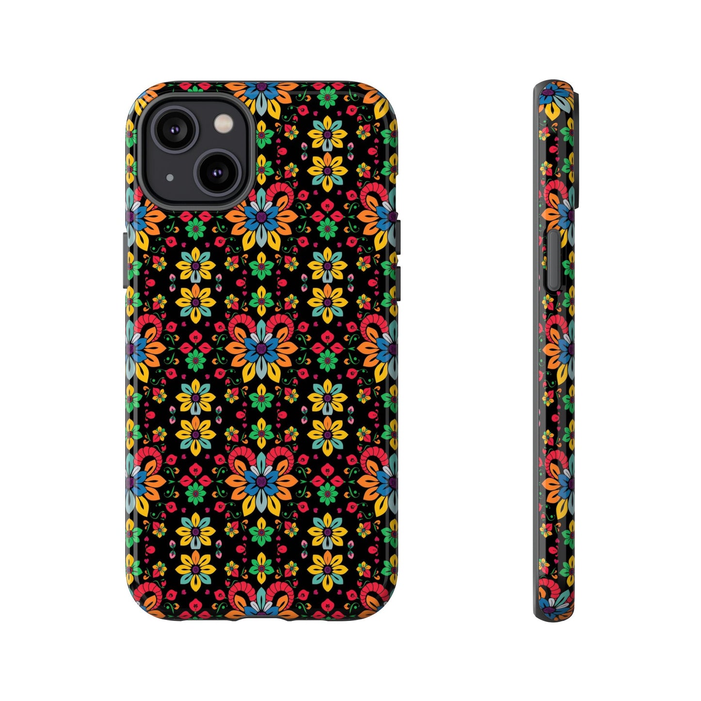 Tough Cases, Aries, Zodiac v2, Flower Pattern