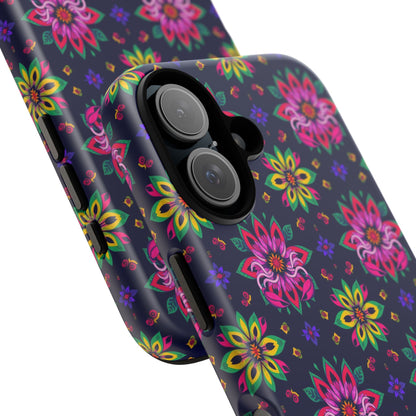 Tough Cases, Scorpio, Zodiac v4, Flower Pattern