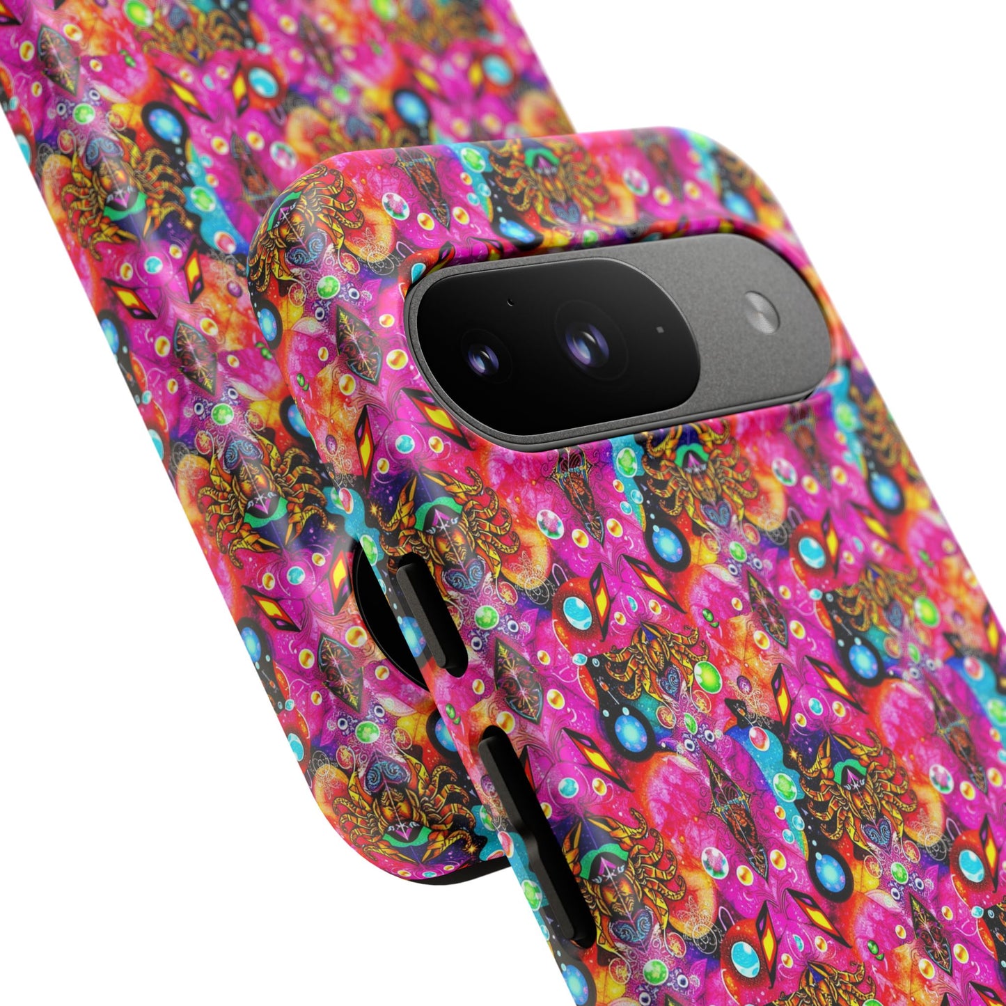 Tough Cases, Scorpio, Zodiac v1, Bubble Pattern