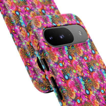 Tough Cases, Scorpio, Zodiac v1, Bubble Pattern