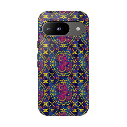 Tough Cases, Capricorn, Zodiac, Metal Pattern
