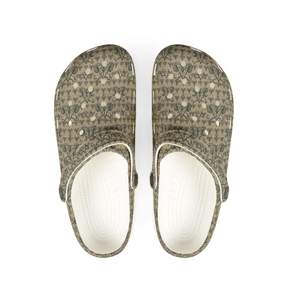EVA Foam Rubber Shoes, (AOP), Aries, Zodiac, Pattern
