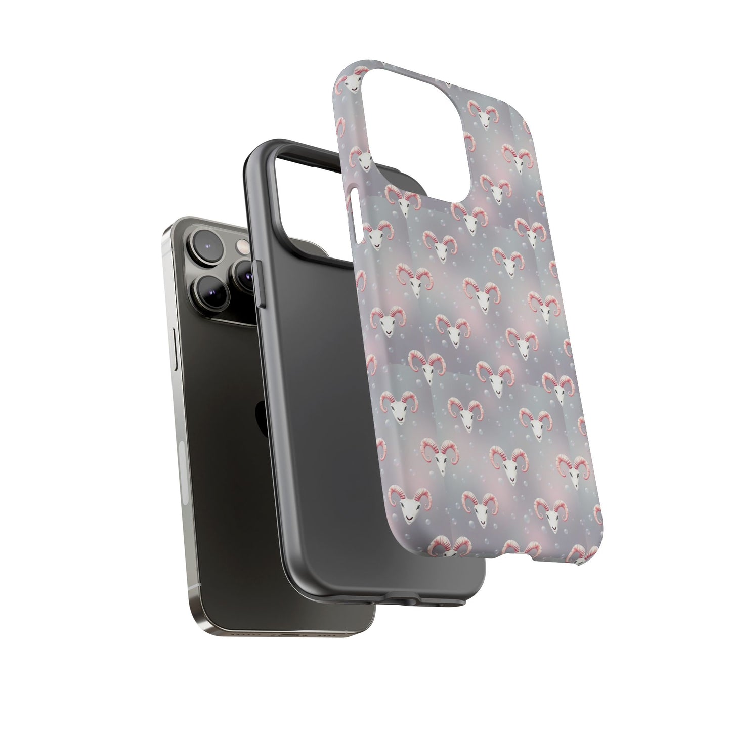 Tough Cases, Aries, Zodiac v2, Bubble Pattern