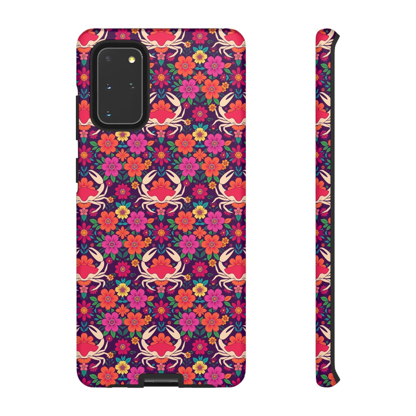 Tough Cases, Cancer, Zodiac v1, Flower Pattern