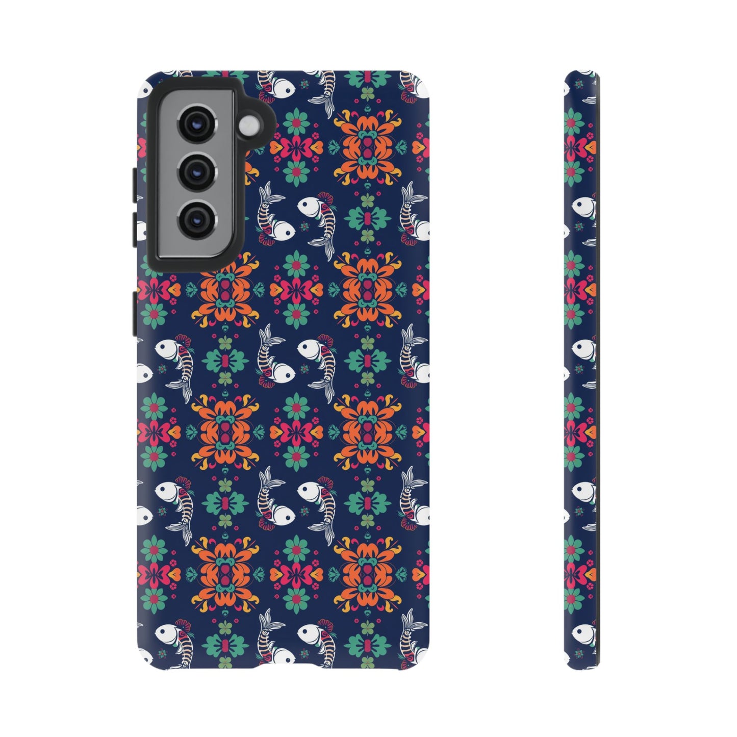 Tough Cases, Pisces, Zodiac, Flower Pattern
