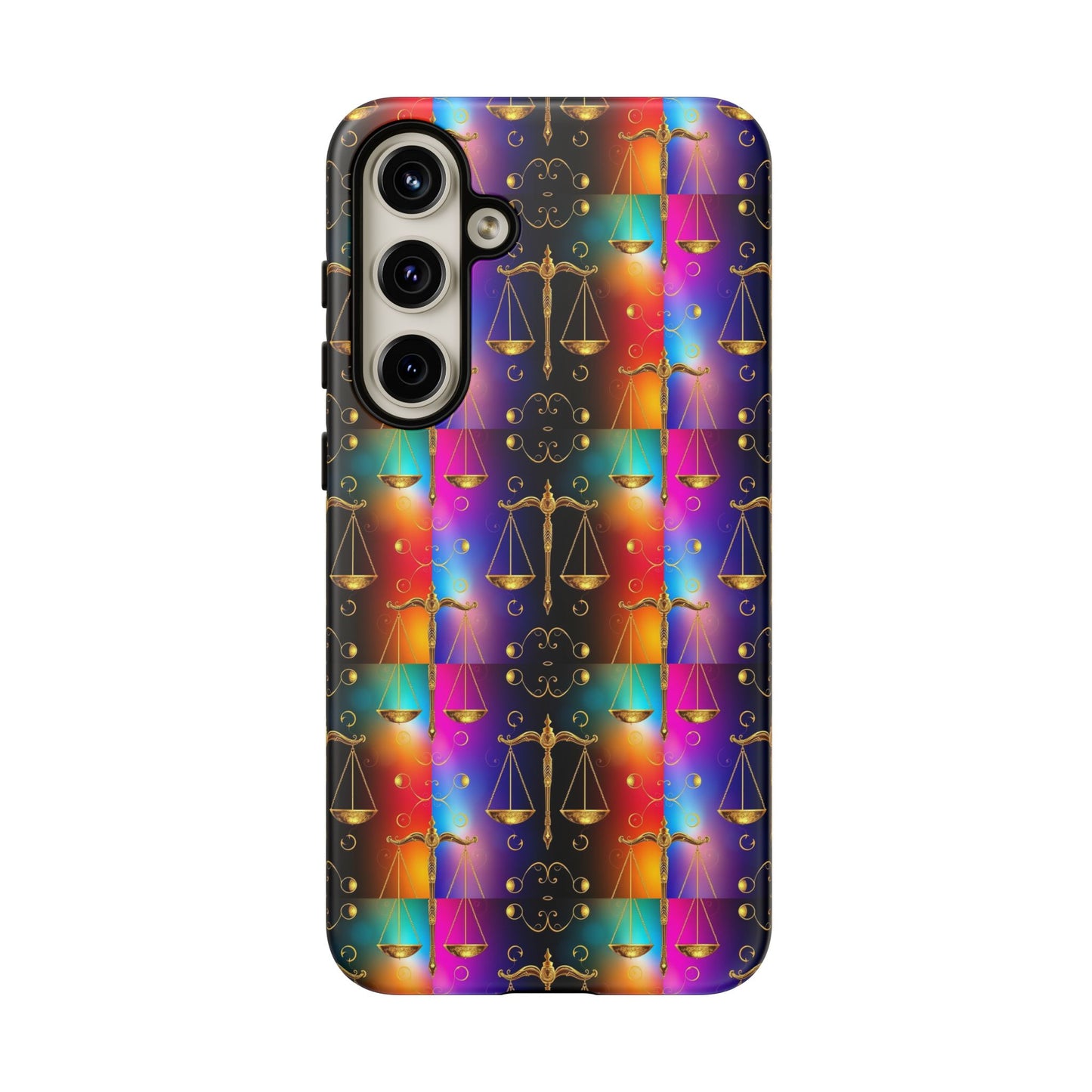 Tough Cases, Libra, Zodiac v1, Metal Pattern