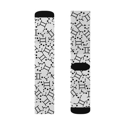 Zodiac Sublimation Socks Gemini Zodiac sign
