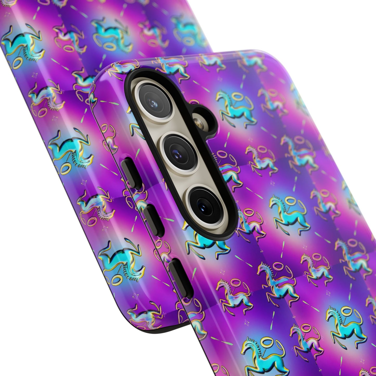 Tough Cases, Aquarius, Zodiac, Metal Pattern