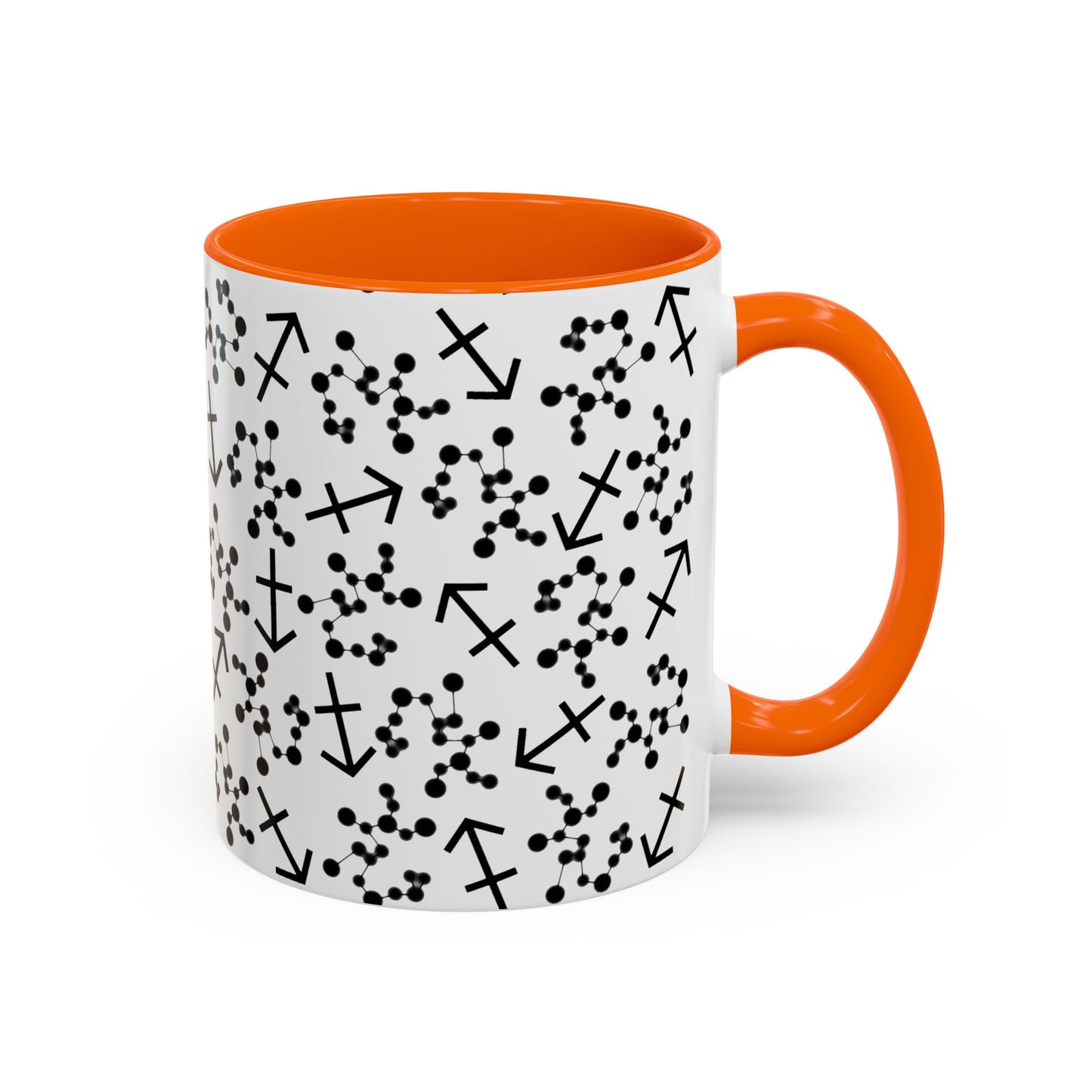 Accent Coffee Mug with the Sagittarius sign (11, 15oz)