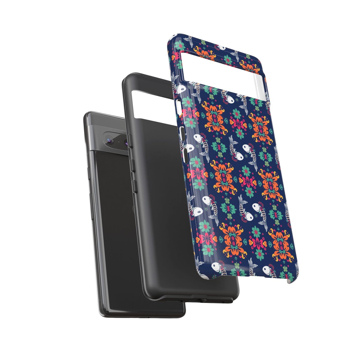 Tough Cases, Pisces, Zodiac, Flower Pattern