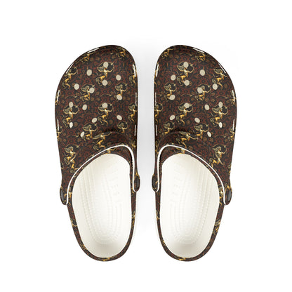 EVA Foam Rubber Shoes, (AOP), Sagittarius, Zodiac, Pattern