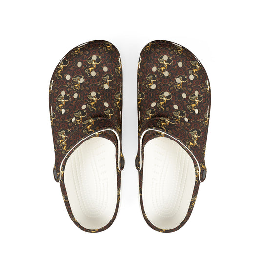 EVA Foam Rubber Shoes, (AOP), Sagittarius, Zodiac, Pattern