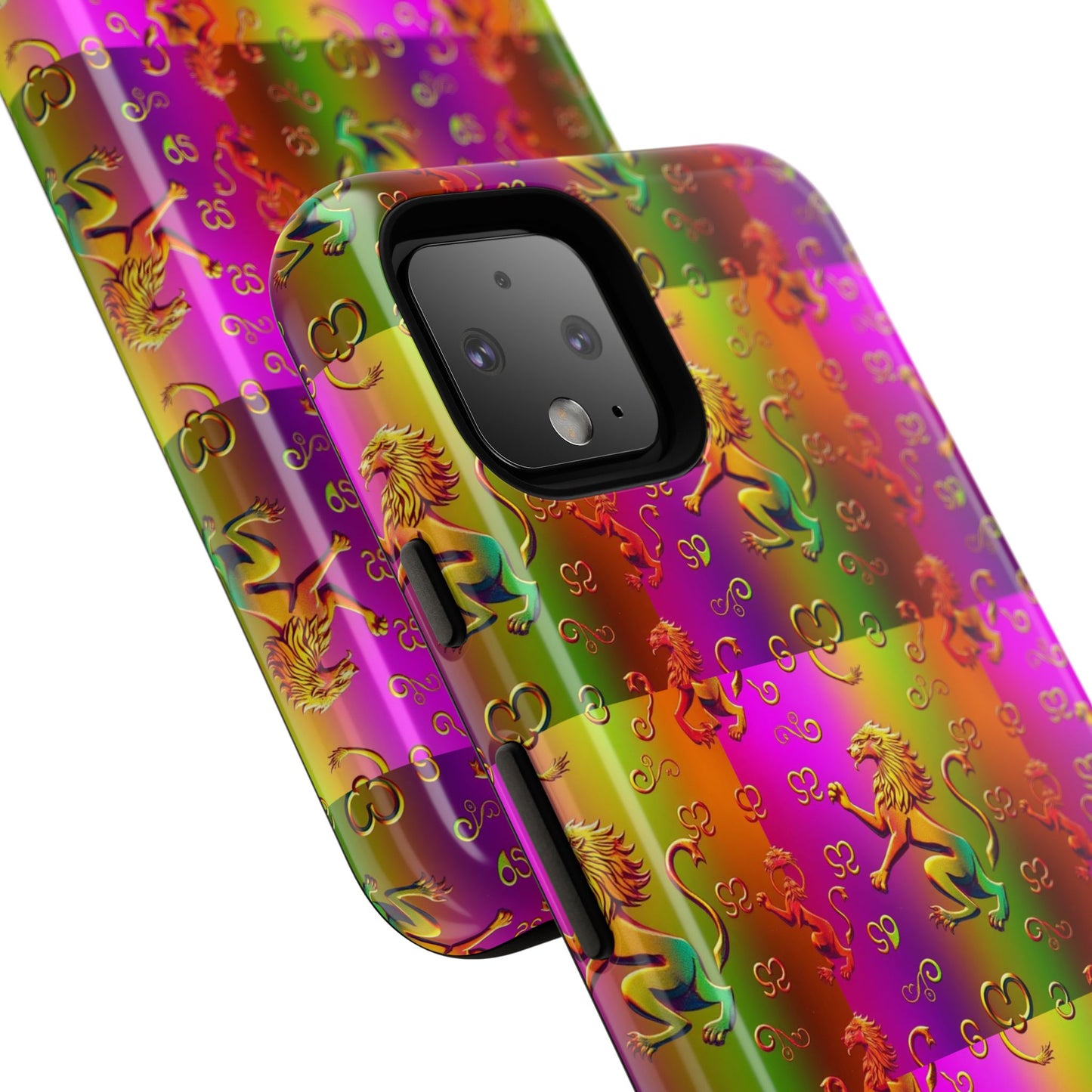 Tough Cases, Leo, Zodiac v1, Metal Pattern
