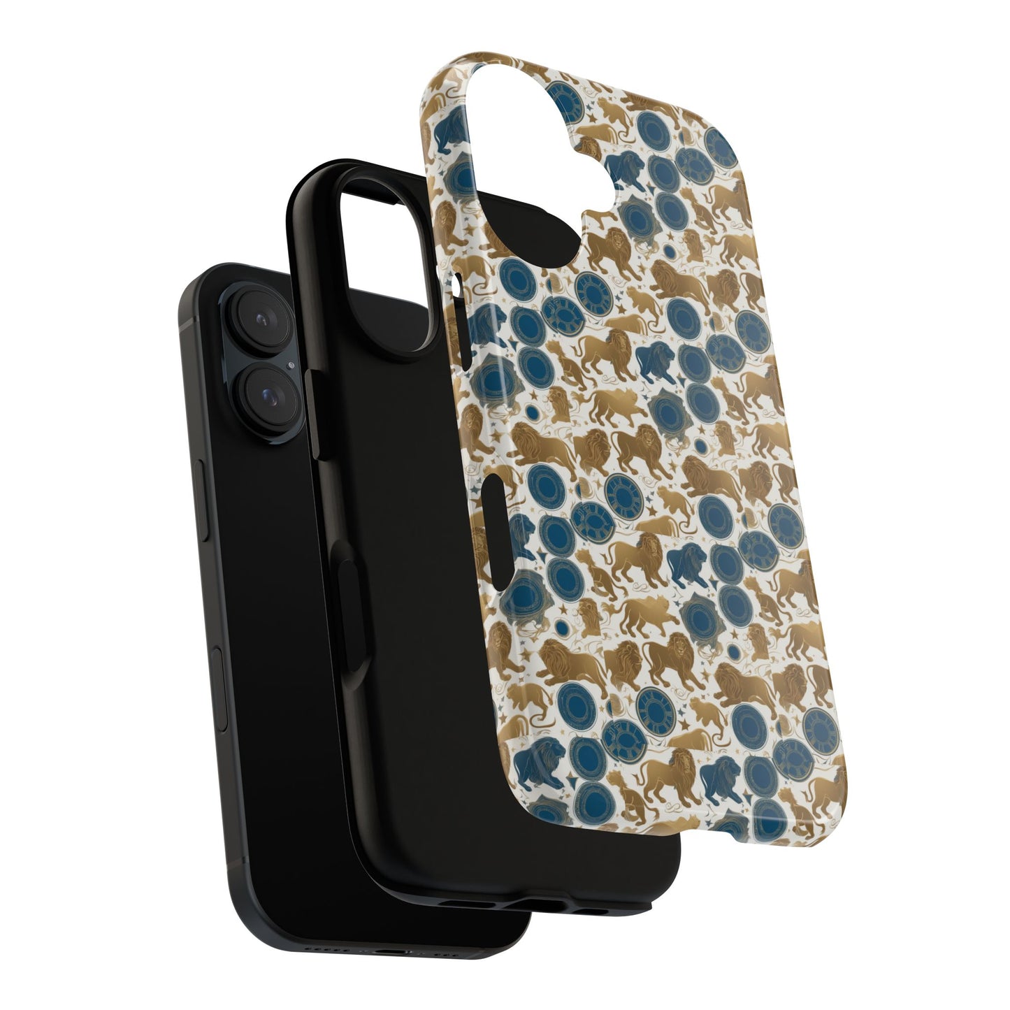 Tough Cases, Leo, Zodiac v2, Metal Pattern