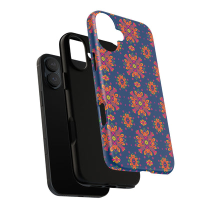 Tough Cases, Gemini, Zodiac v2, Flower Pattern