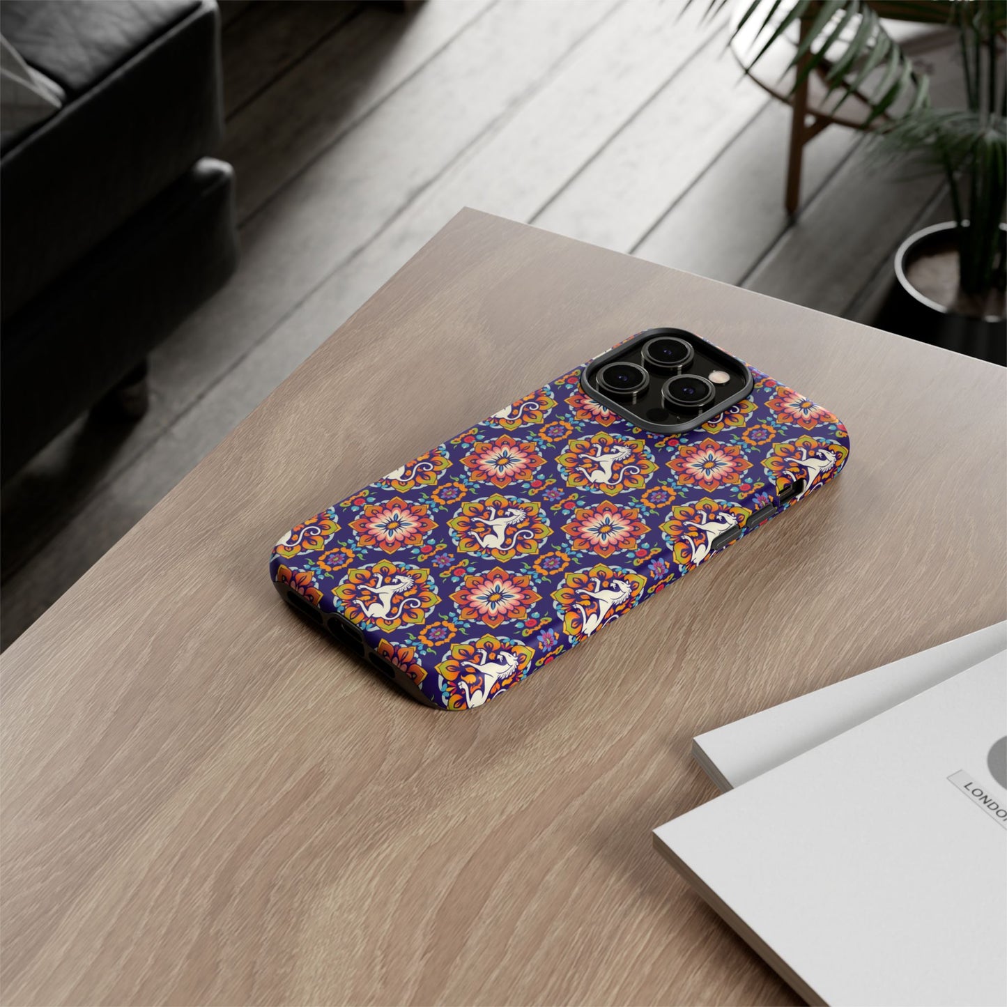 Tough Cases, Virgo, Zodiac v3, Flower Pattern