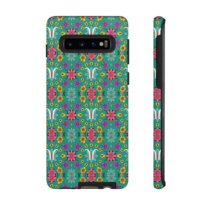 Tough Cases, Aquarius, Zodiac v4, Flower Pattern