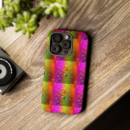 Tough Cases, Leo, Zodiac v1, Metal Pattern